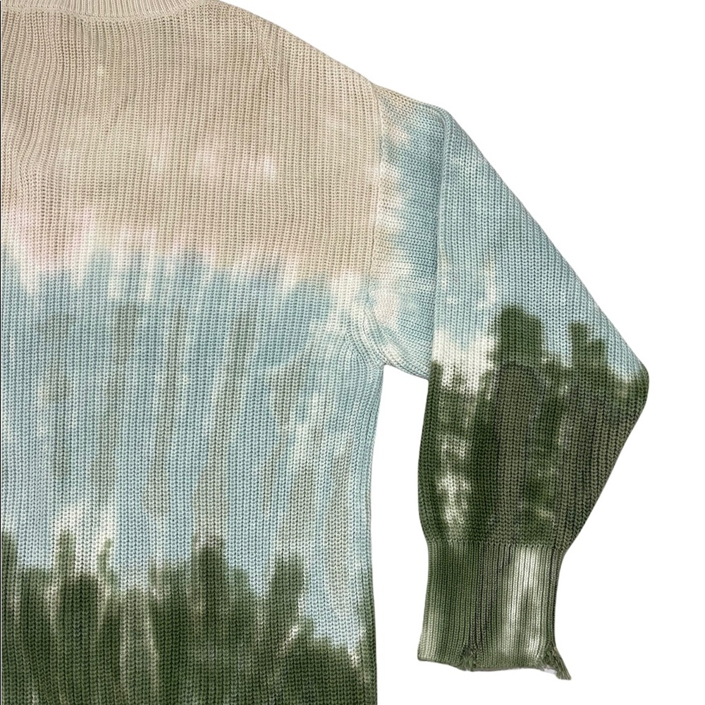 Young Fabulous & Broke Sweater Tie Dye Oversized Cotton Knit Tunic Medium NEW - Picture 11 of 16